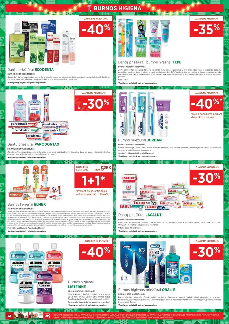 EUROVAISTINĖ akcijų leidinys puslapis 34