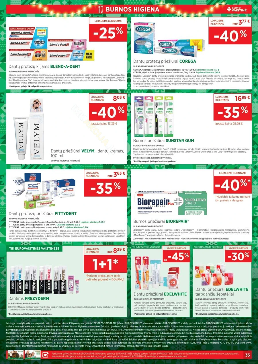 EUROVAISTINĖ akcijų leidinys puslapis 35