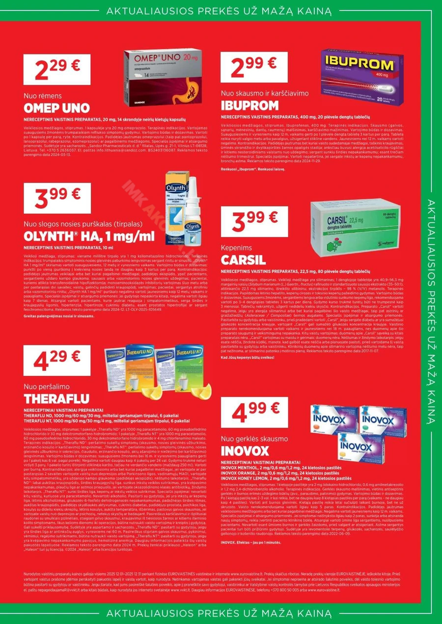 EUROVAISTINĖ akcijų leidinys puslapis 5