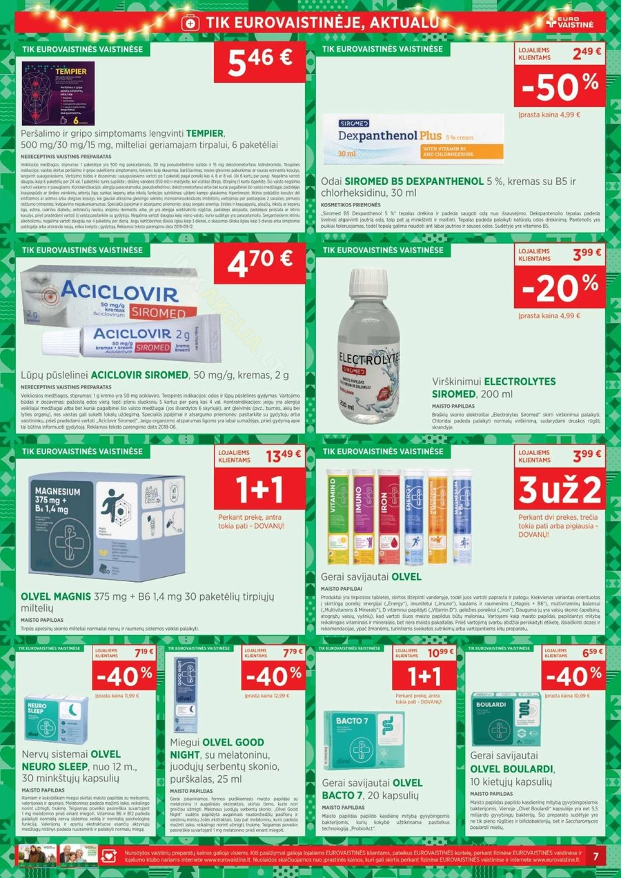 EUROVAISTINĖ akcijų leidinys puslapis 7