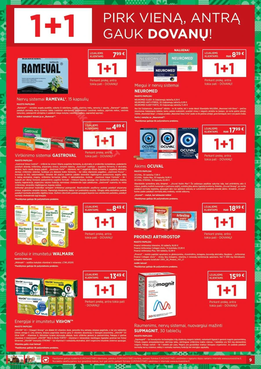 EUROVAISTINĖ akcijų leidinys puslapis 9