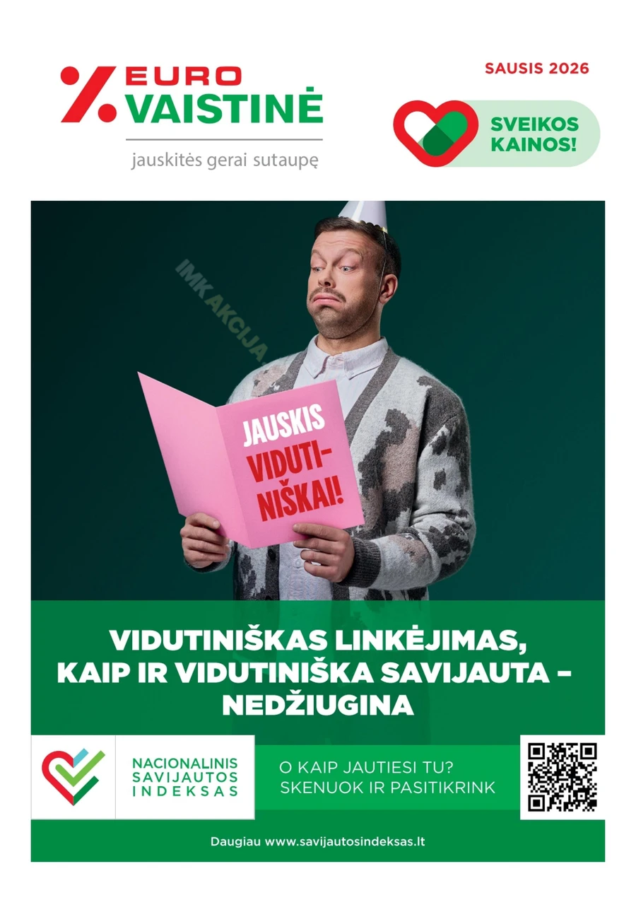 EUROVAISTINĖ akcijų leidinys puslapis 1