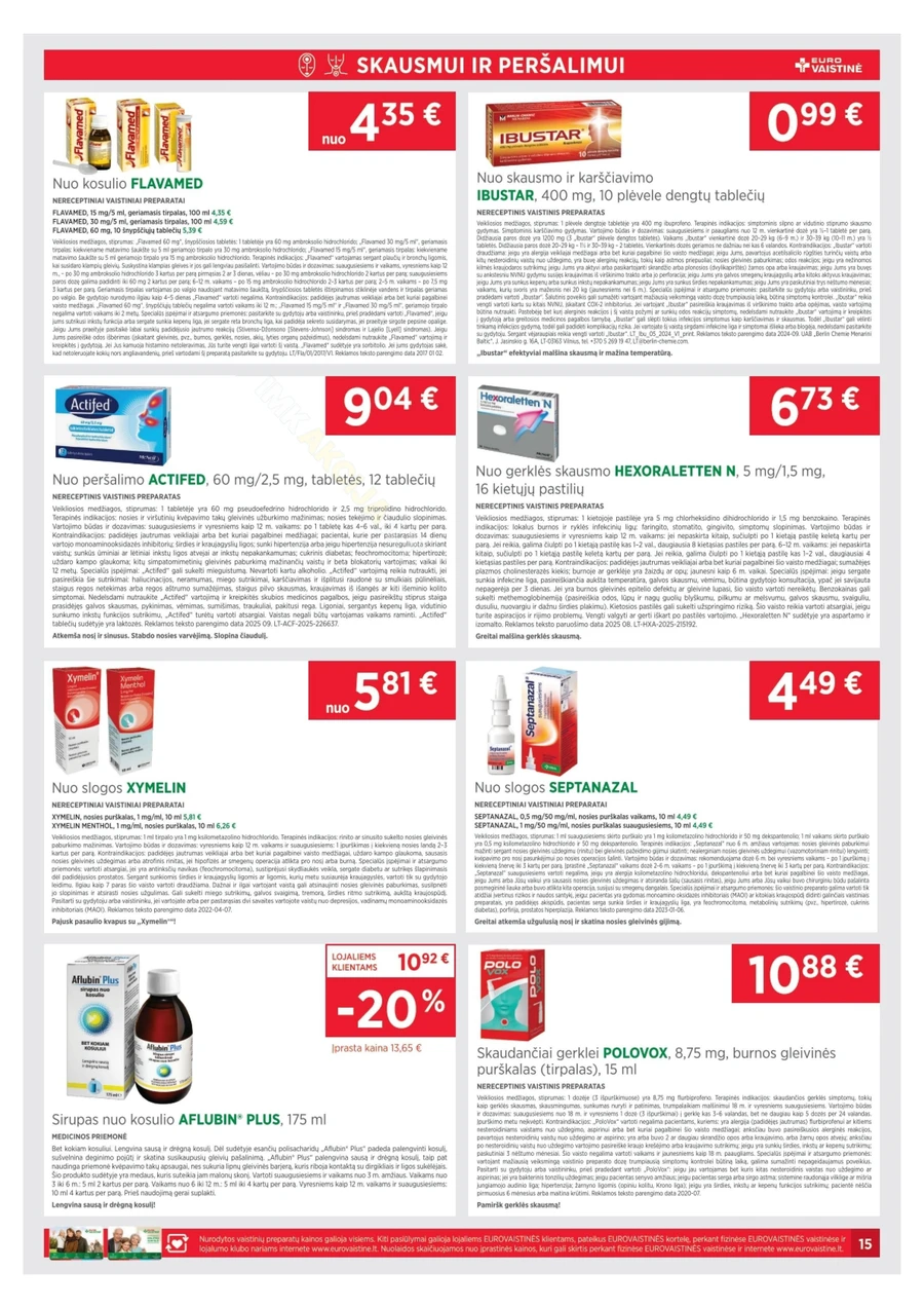 EUROVAISTINĖ akcijų leidinys puslapis 15