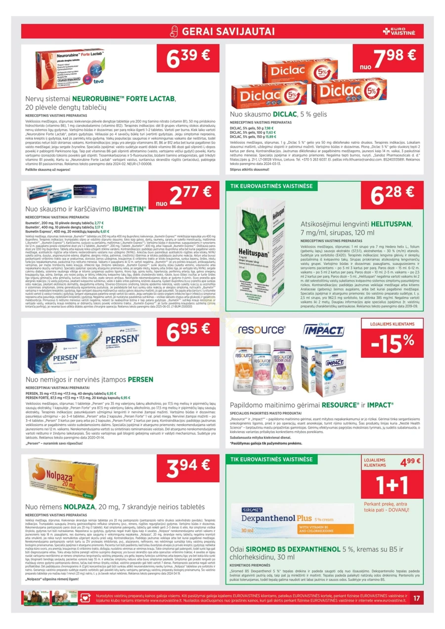 EUROVAISTINĖ akcijų leidinys puslapis 17
