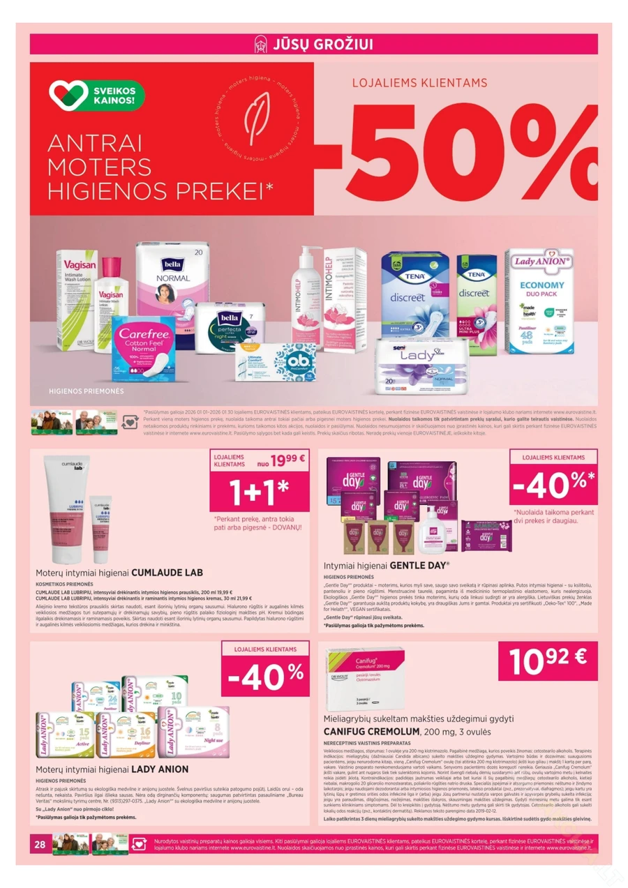 EUROVAISTINĖ akcijų leidinys puslapis 28