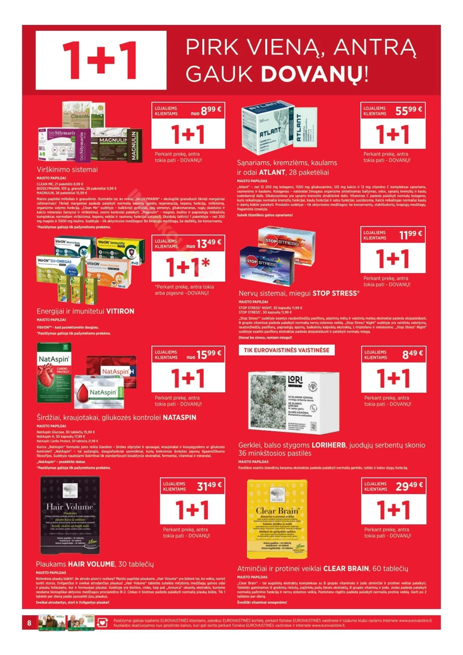 EUROVAISTINĖ akcijų leidinys puslapis 8