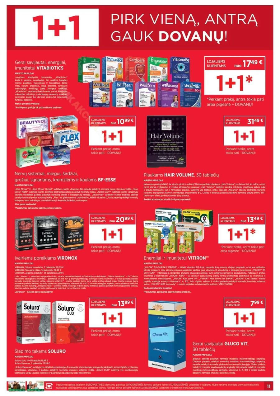 EUROVAISTINĖ akcijų leidinys puslapis 11