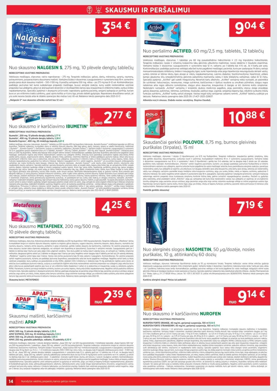 EUROVAISTINĖ akcijų leidinys puslapis 14