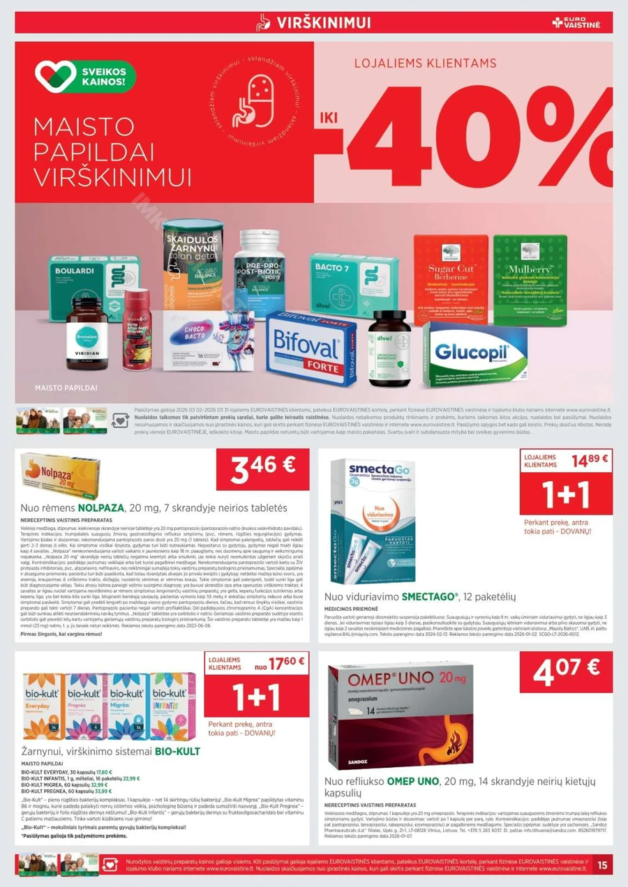 EUROVAISTINĖ akcijų leidinys puslapis 15