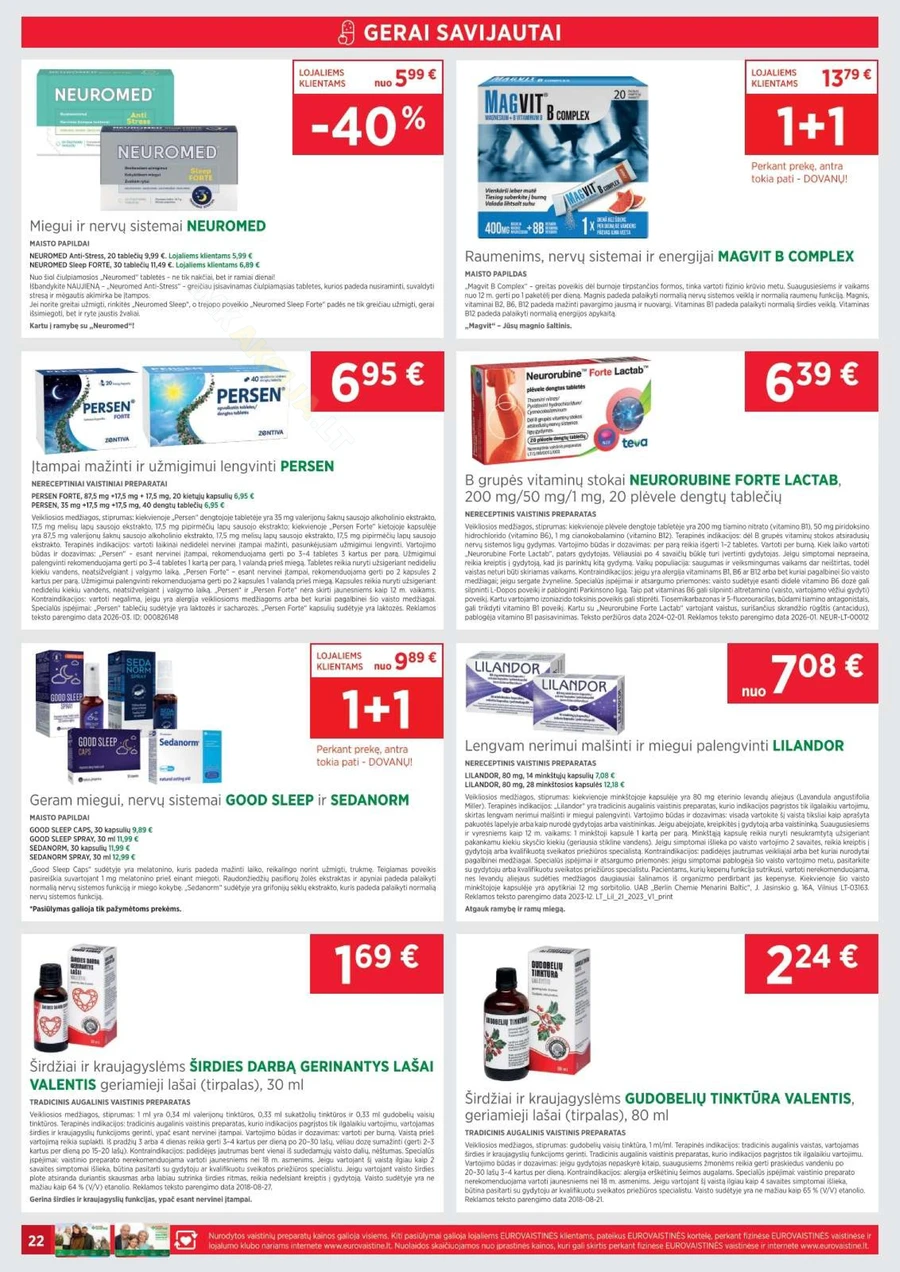 EUROVAISTINĖ akcijų leidinys puslapis 22