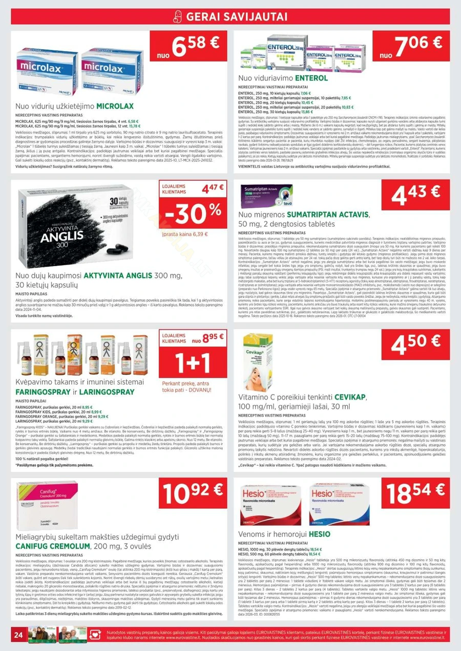 EUROVAISTINĖ akcijų leidinys puslapis 24