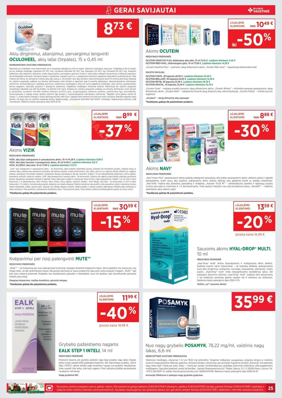 EUROVAISTINĖ akcijų leidinys puslapis 25