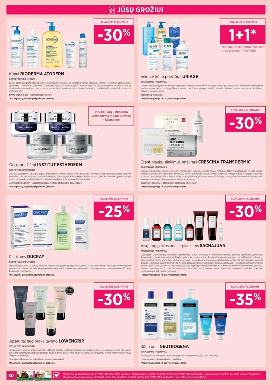 EUROVAISTINĖ akcijų leidinys puslapis 30