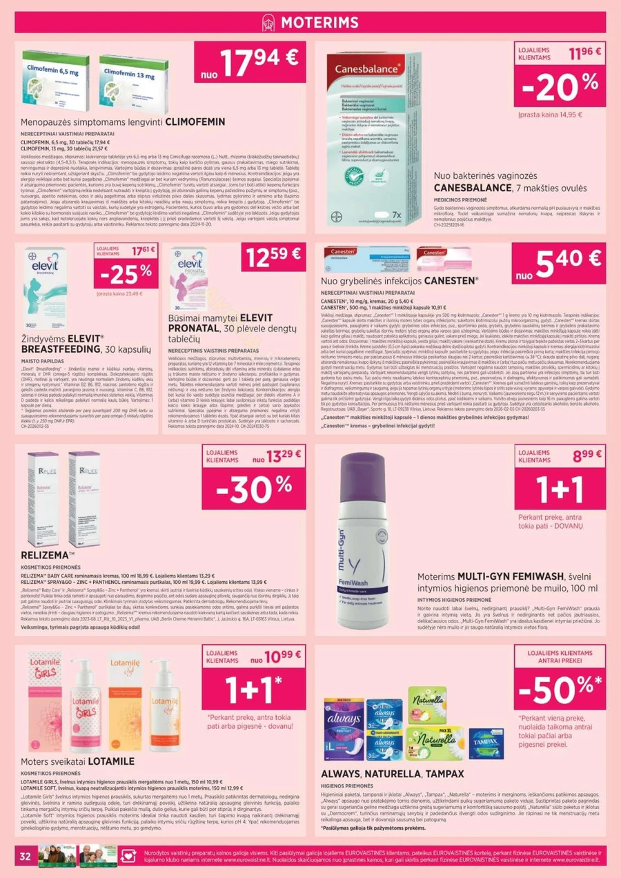 EUROVAISTINĖ akcijų leidinys puslapis 32