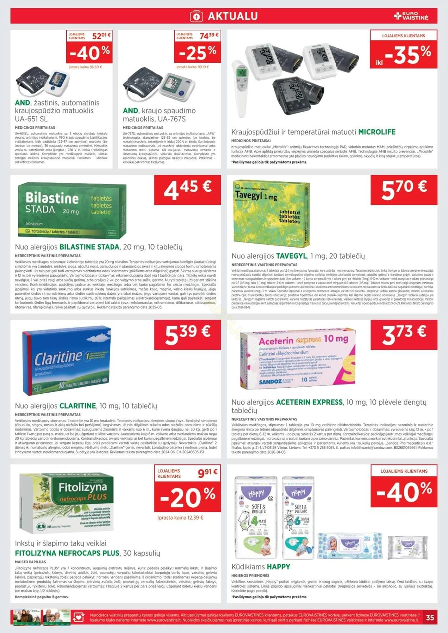 EUROVAISTINĖ akcijų leidinys puslapis 35