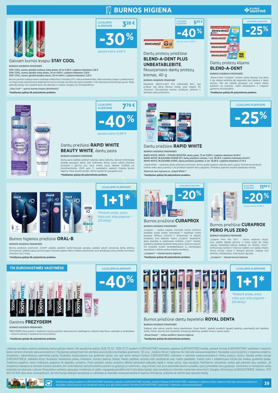 EUROVAISTINĖ akcijų leidinys puslapis 39