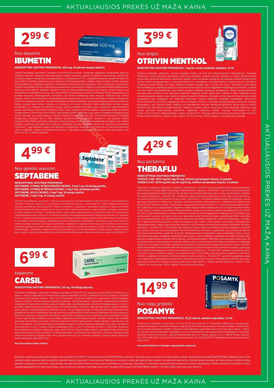 EUROVAISTINĖ akcijų leidinys puslapis 7