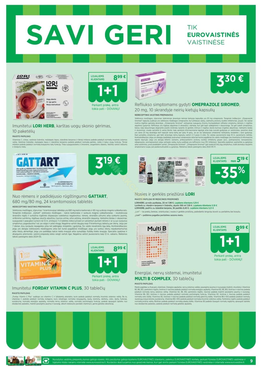 EUROVAISTINĖ akcijų leidinys puslapis 9