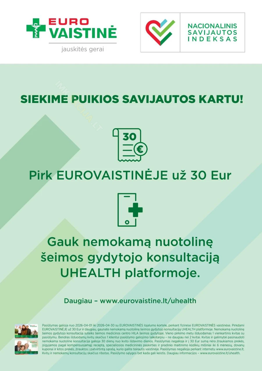 EUROVAISTINĖ akcijų leidinys puslapis 2