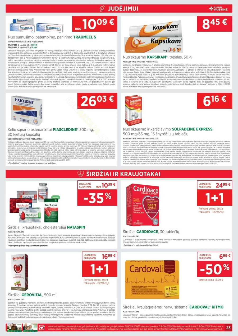 EUROVAISTINĖ akcijų leidinys puslapis 23