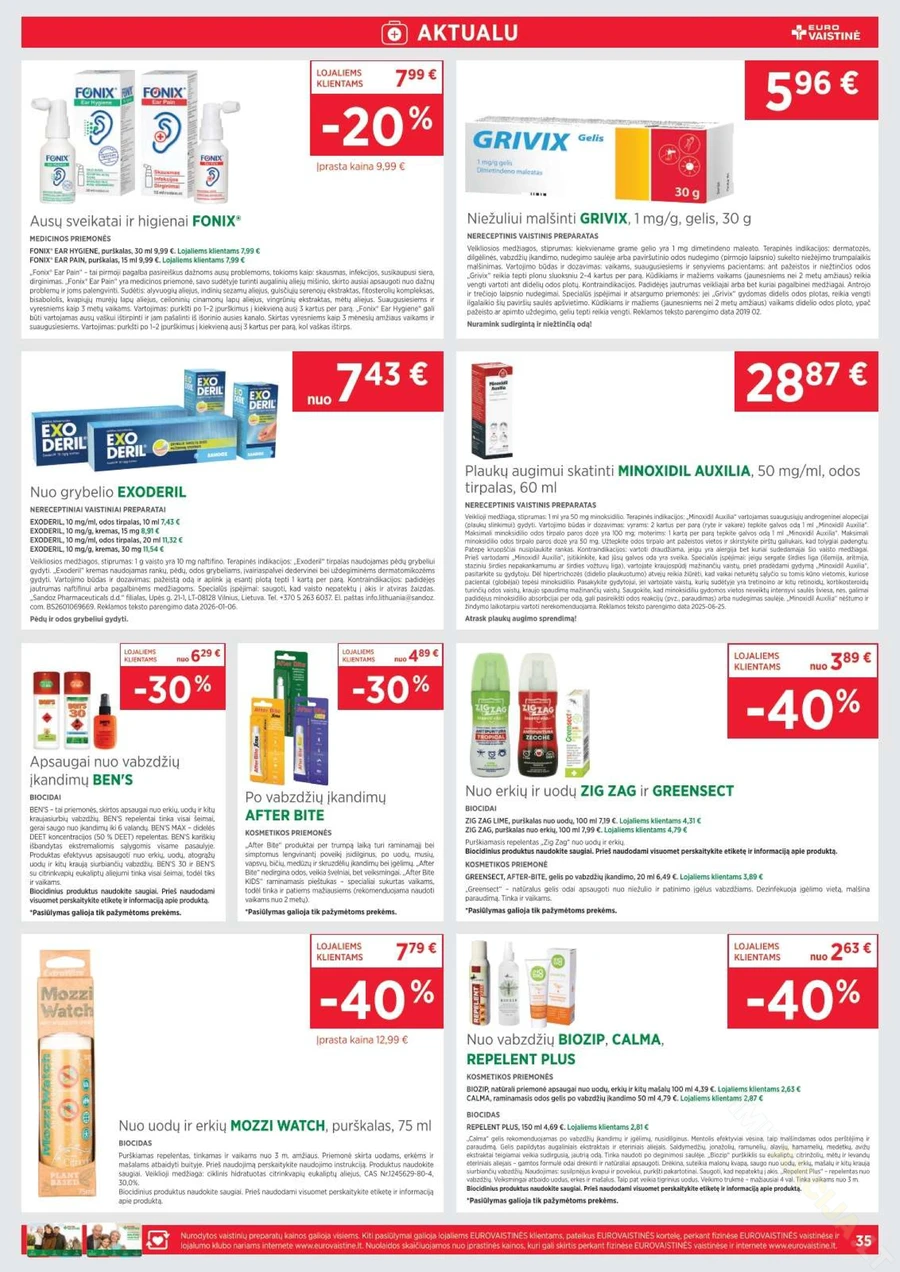 EUROVAISTINĖ akcijų leidinys puslapis 35