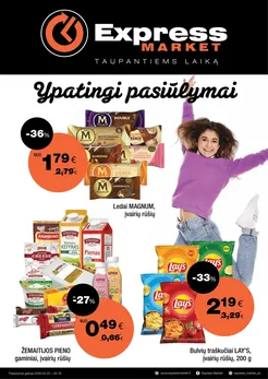 EXPRESS MARKET akcijų leidinys