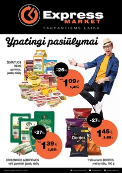 EXPRESS MARKET akcijų leidinys