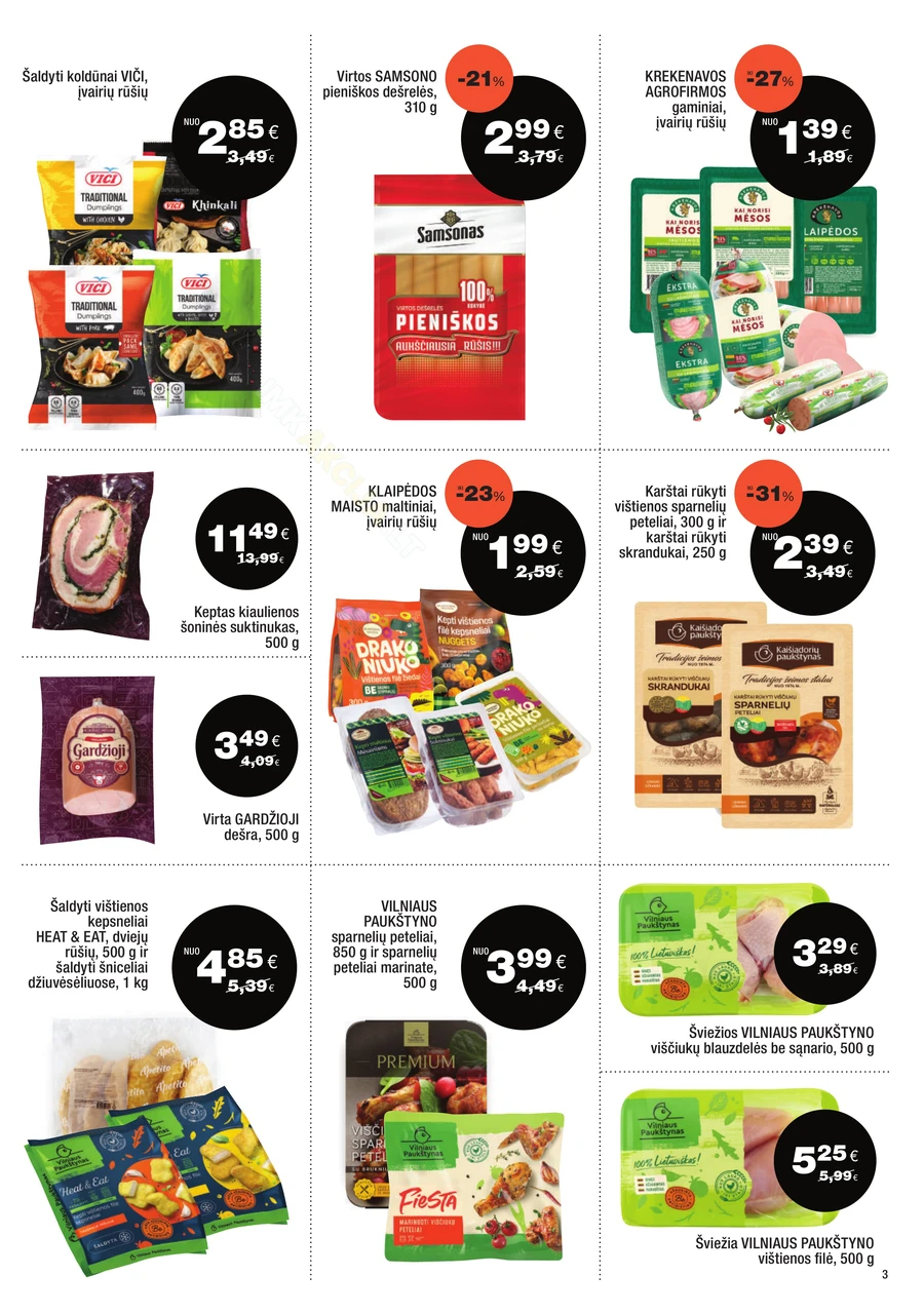 EXPRESS MARKET akcijų leidinys puslapis 3