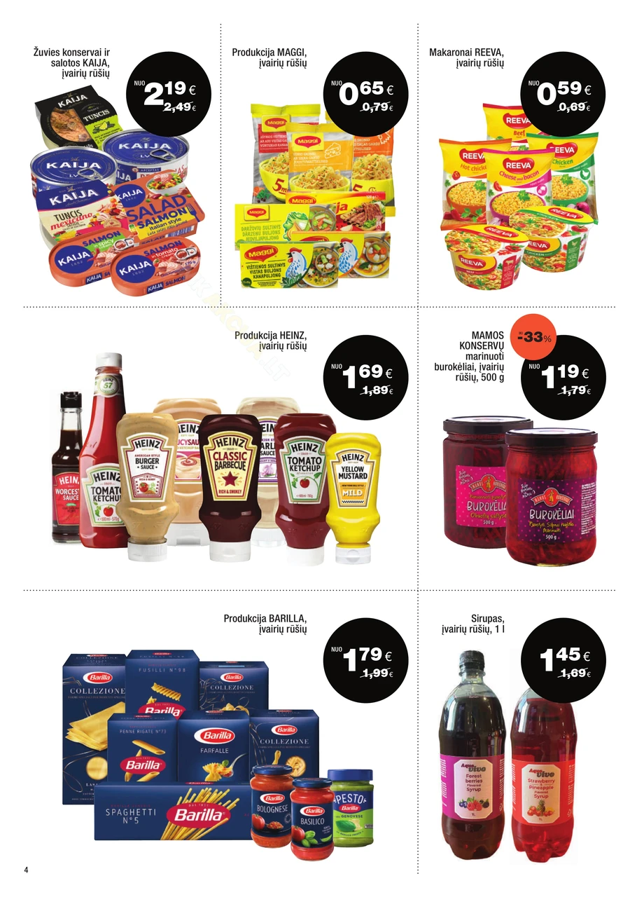 EXPRESS MARKET akcijų leidinys puslapis 4