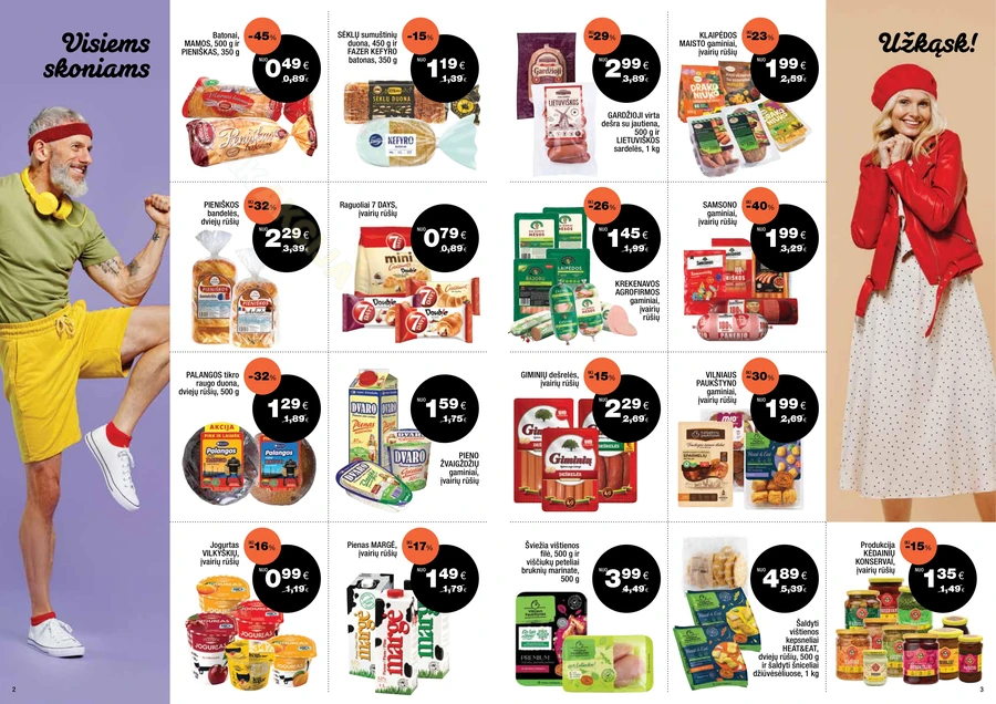 EXPRESS MARKET akcijų leidinys puslapis 2