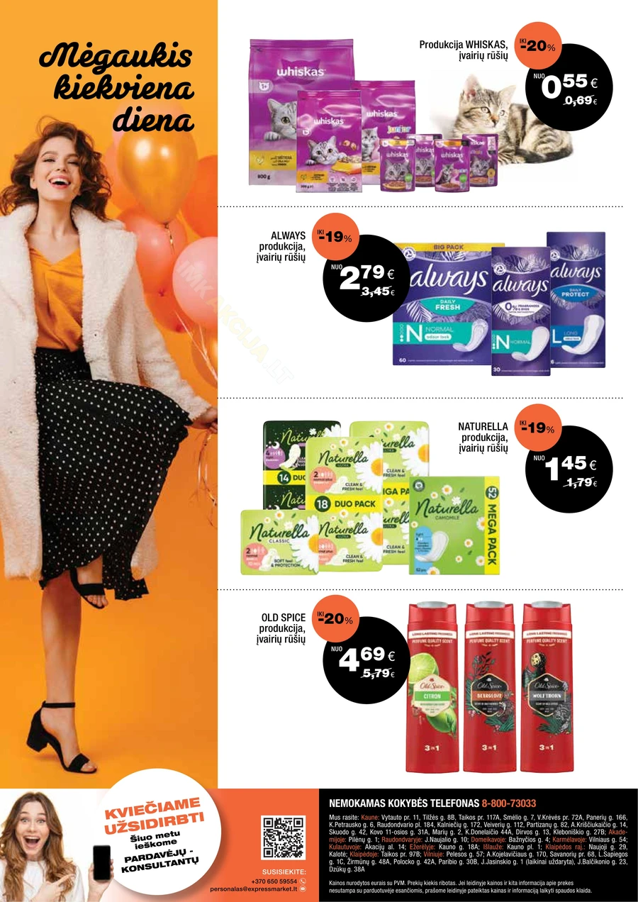 EXPRESS MARKET akcijų leidinys puslapis 8