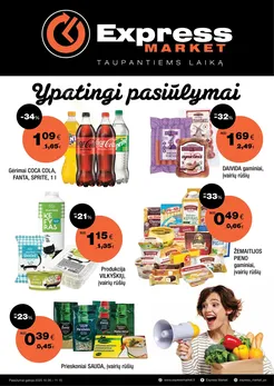 EXPRESS MARKET akcijų leidinys