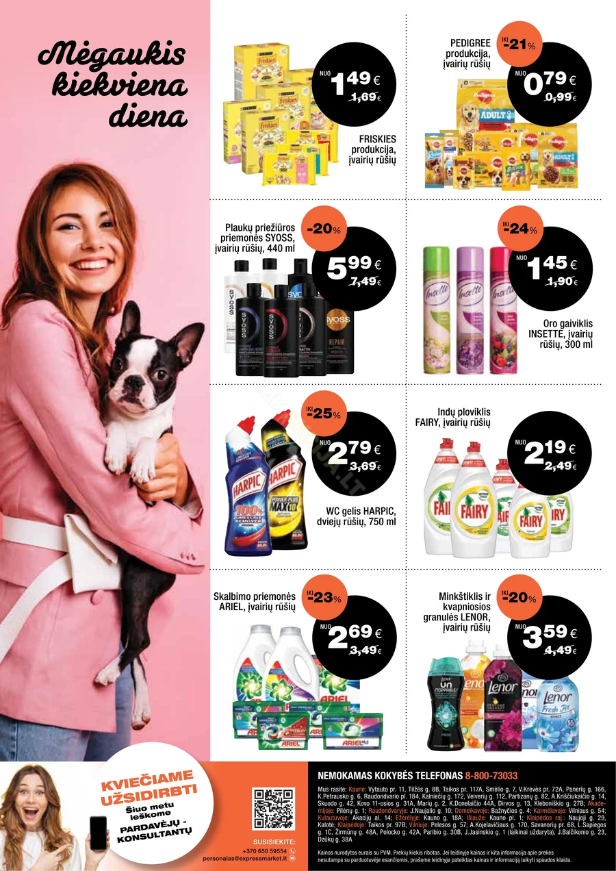 EXPRESS MARKET akcijų leidinys puslapis 8