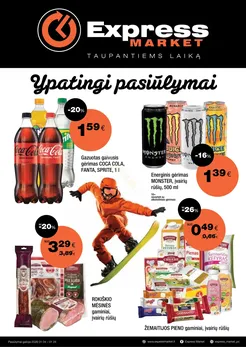 EXPRESS MARKET akcijų leidinys