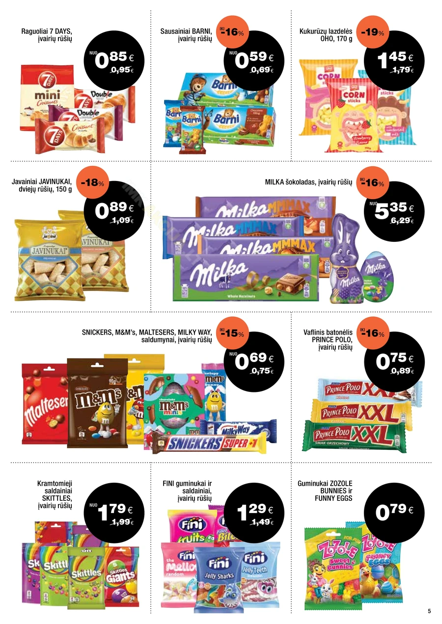 EXPRESS MARKET akcijų leidinys puslapis 5