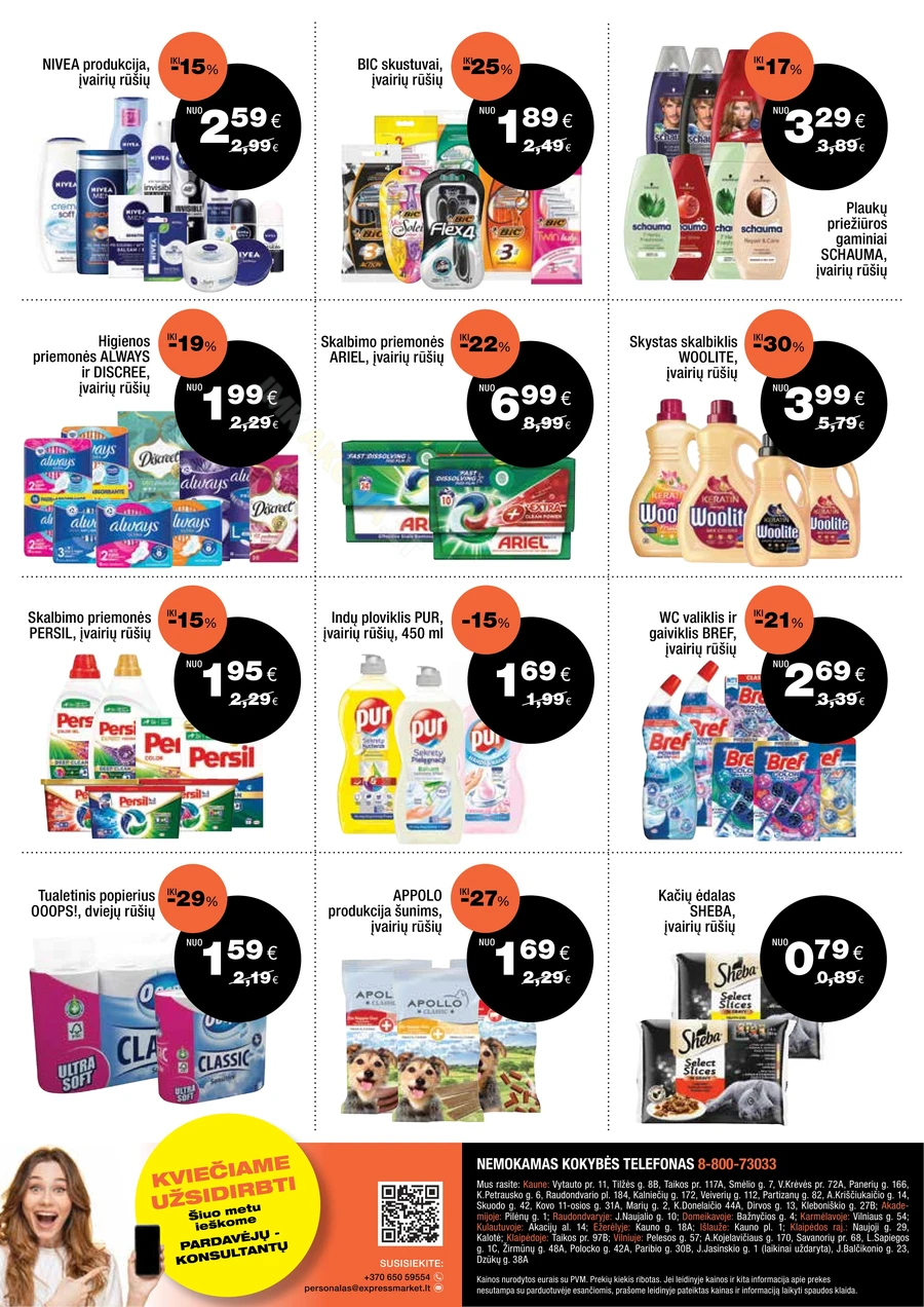 EXPRESS MARKET akcijų leidinys puslapis 8