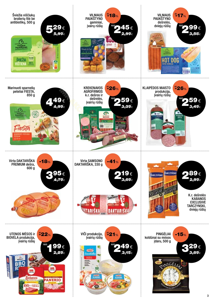 EXPRESS MARKET akcijų leidinys puslapis 3