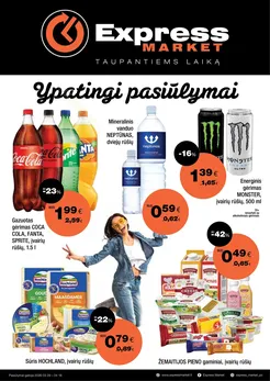 EXPRESS MARKET akcijų leidinys