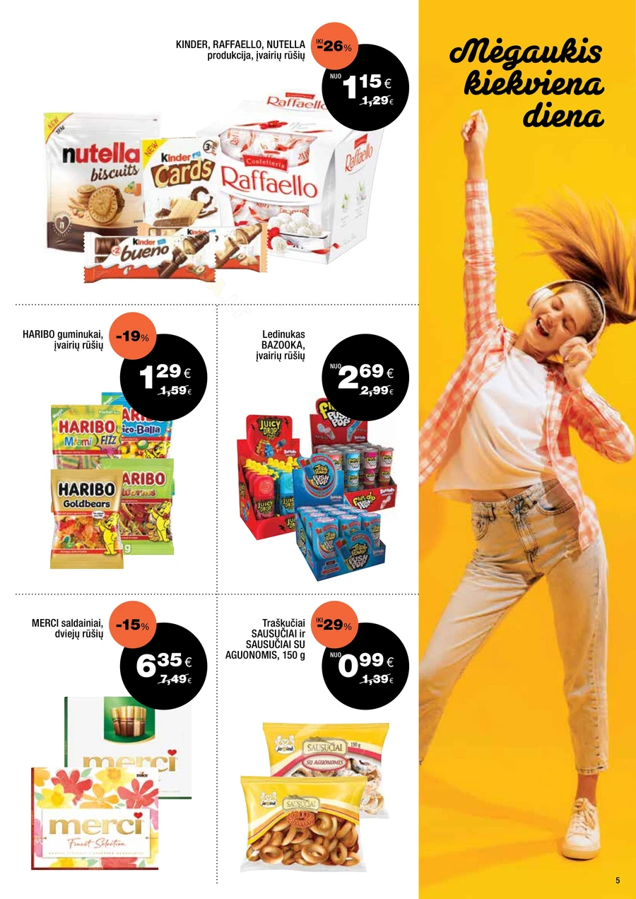 EXPRESS MARKET akcijų leidinys puslapis 5