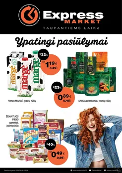 EXPRESS MARKET akcijų leidinys