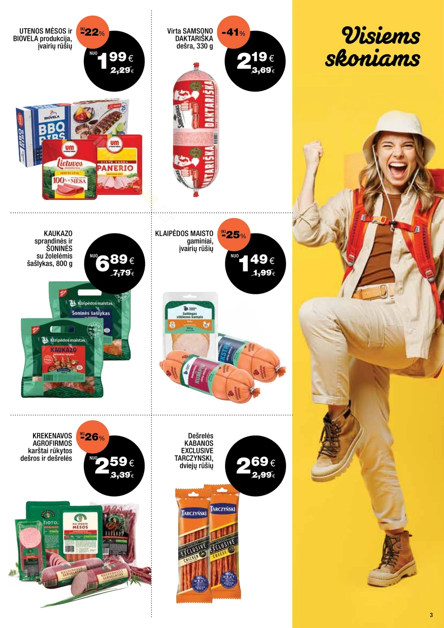 EXPRESS MARKET akcijų leidinys puslapis 3