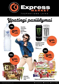 EXPRESS MARKET akcijų leidinys