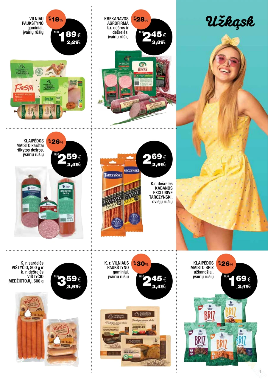 EXPRESS MARKET akcijų leidinys puslapis 3