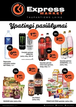 EXPRESS MARKET akcijų leidinys