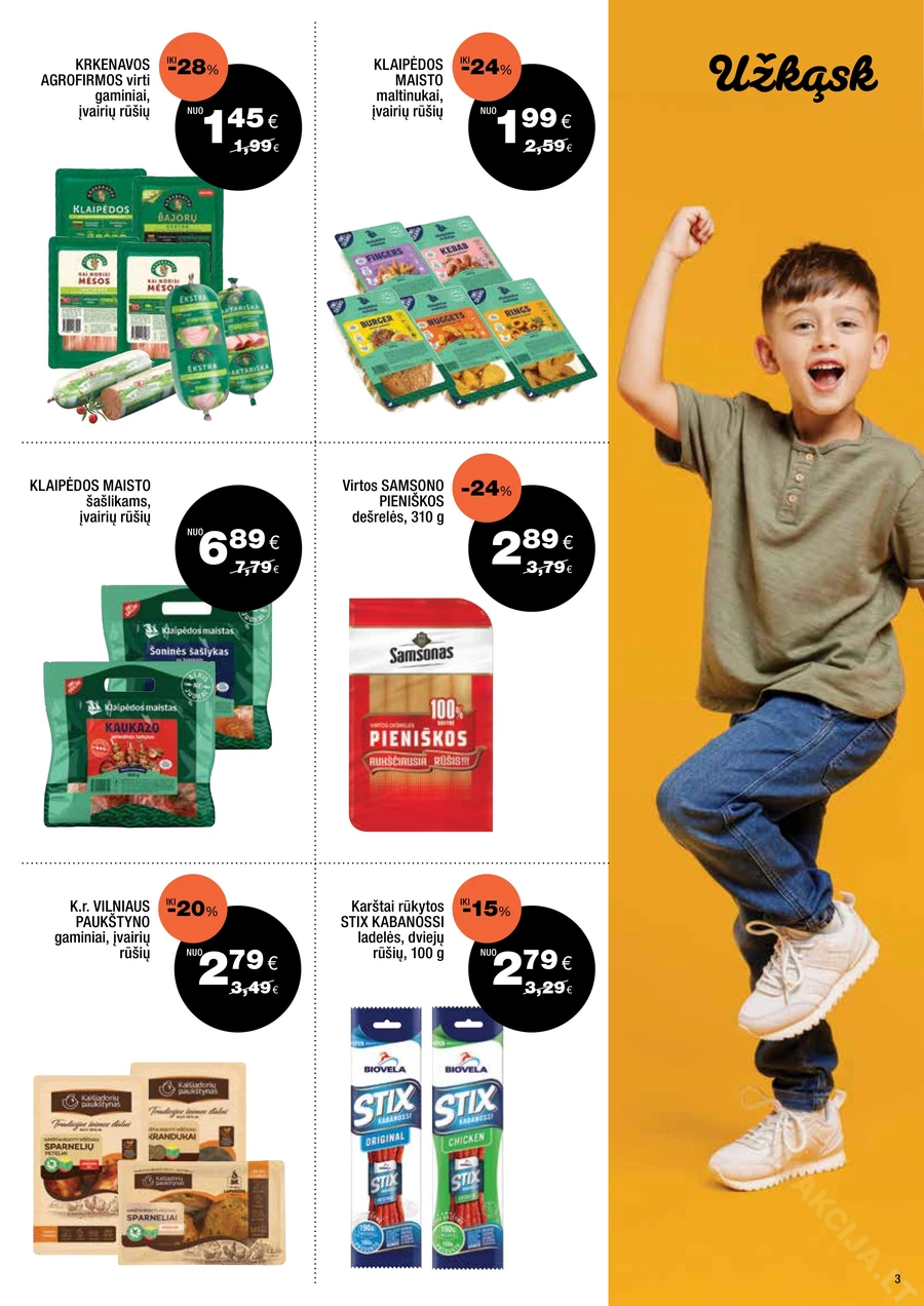 EXPRESS MARKET akcijų leidinys puslapis 3
