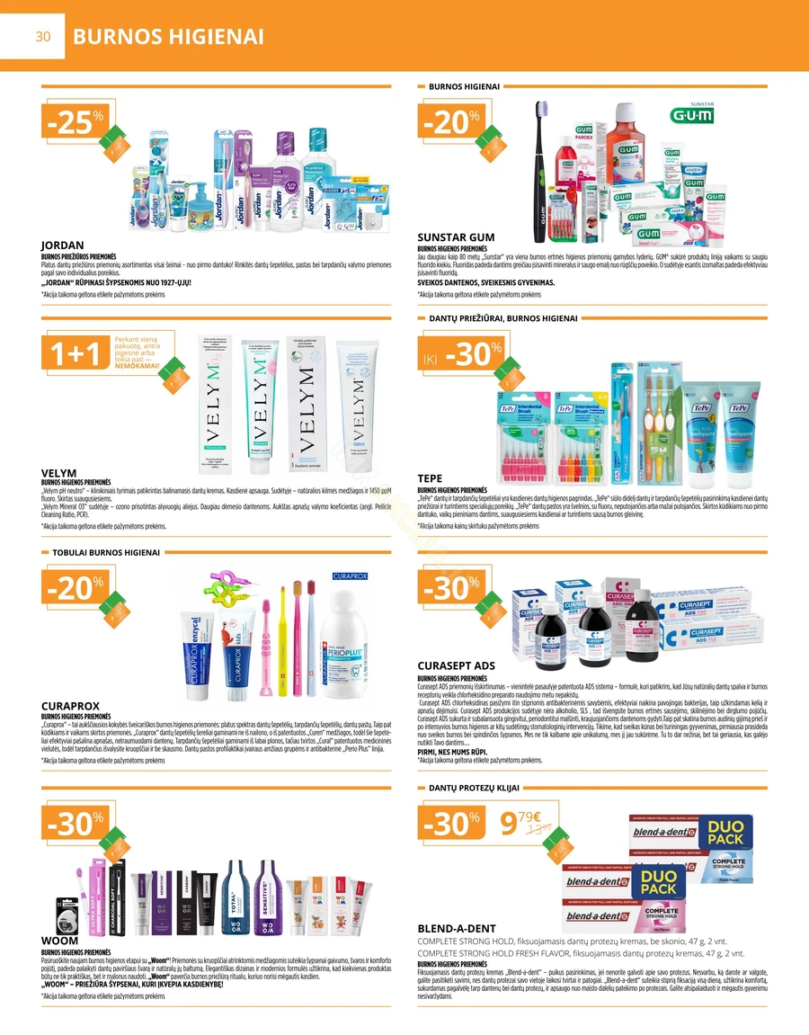 GINTARINĖ VAISTINĖ akcijų leidinys puslapis 30