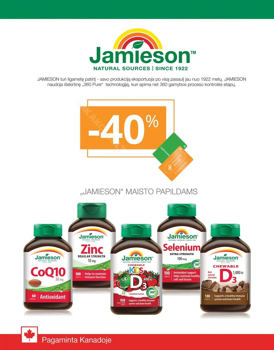 GINTARINĖ VAISTINĖ akcijų leidinys puslapis 10