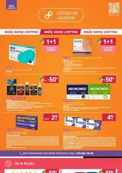 GINTARINĖ VAISTINĖ akcijų leidinys