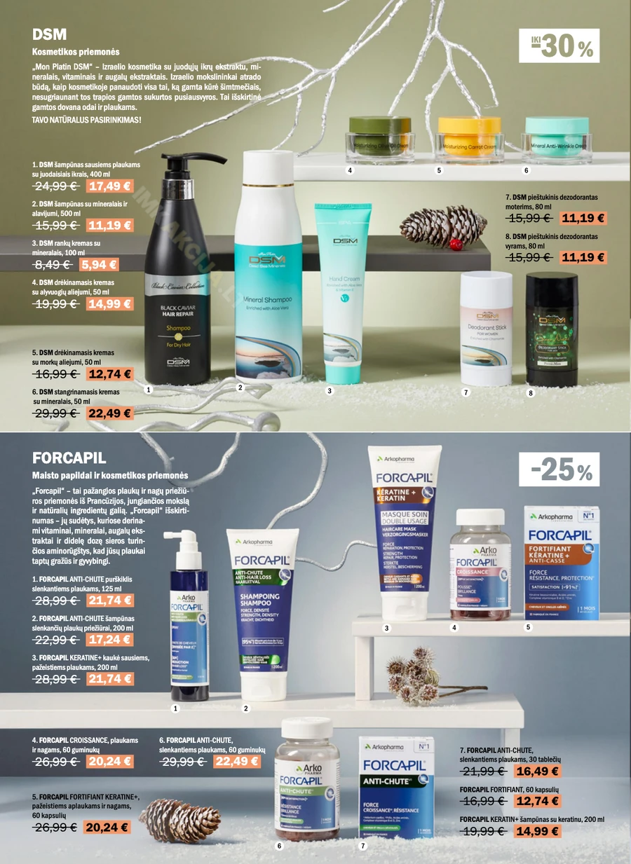 GINTARINĖ VAISTINĖ „Grožio katalogas“ puslapis 6