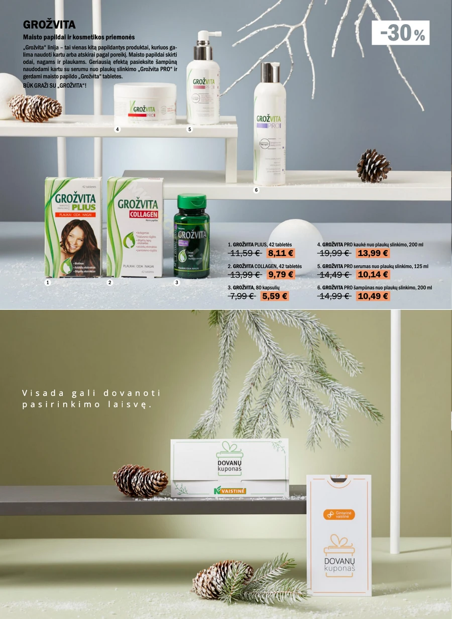 GINTARINĖ VAISTINĖ „Grožio katalogas“ puslapis 8